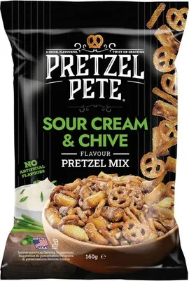 Produktbild von Pretzel Pete Pretzel Mix Sour Cream & Chive 160g