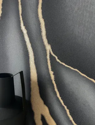 Produktbild von NEWROOM Tapete Aman Schwarz Vliestapete - Modern Marmor Stein  Germany