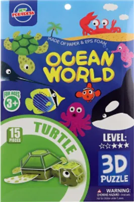 Image de Puzzle 3D tortue