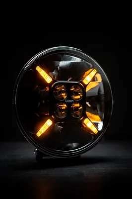 Produktbild von Fernscheinwerfer - Ledson - Sarox 9+ - 8.6" - 21.8cm - Positionslicht Weiß/Amber - Driving