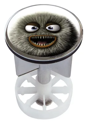 Produktbild von Sanitop Excenterstopfen Metall 38 - 40 mm Design Monster Grobbo