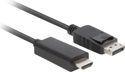 Obrázok produktu pre Lanberg CA-DPHD-11CC-0030-BK LANBERG Displayport (M)V1.1->HDMI(M) Kabel 3,0m schwarz
