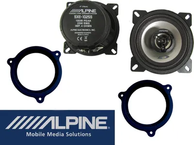 Produktbild von Alpine Lautsprecher System Set Tür vorn passend für BMW 3er E90 E91 E92 2005-2013