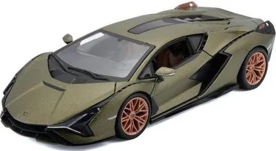 Obrázok produktu pre BBurago 18-21099 - Model auta - Lamborghini Sian FKP 37 (zelený, mierka 1:24)