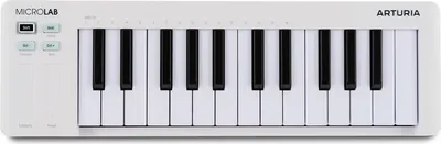 Produktbild von Arturia MicroLab MK3 White - Kompaktowy kontroler MIDI