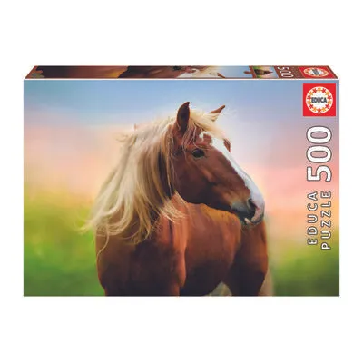 Obrázek produktu pro Educa 19000 Kůň při východu slunce 500 dílků puzzle