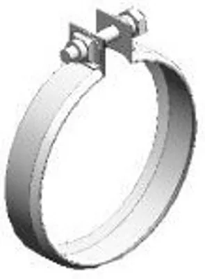 Zdjęcie produktu dla Opaska wydechowa DINEX 50852 pasująca do MERCEDES-BENZ ATEGO 3 88,9 mm 140 mm 120 mm 20 mm