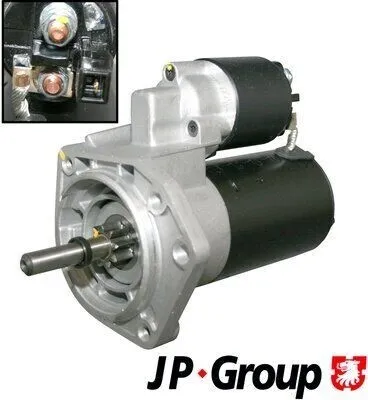 Produktbild von JP GROUP 1190301700 Starter Anlasser 1,1kW für VW GOLF III (1H1) 12V