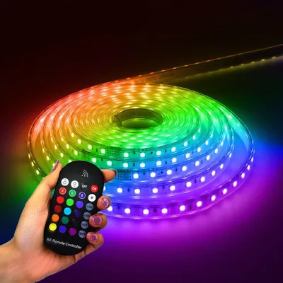 Produktbild von hoftronic LED Streifen 5m 35W 60 LEDs/m IP65 RGB dimmbar