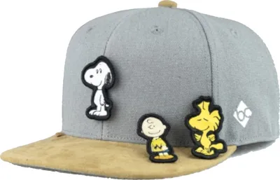 Produktbild von Bavarian Caps Uni Cap Peanuts Snapback , Peanuts Transformer - Grau