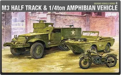 Obrázok produktu pre Model Kit military 13408 - M3 U.S HALF TRACK (1:72)