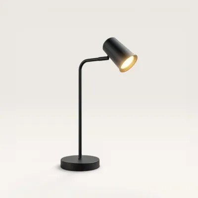 Image de HOFTRONIC - Lampe de table LED 4W 345lm 2700K Variateur Noir IP20
