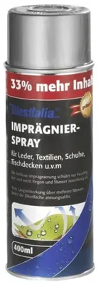 Obrázok produktu pre Impregnačný sprej 400 ml univerzálny pre topánky, bundy, textílie s priedušnou ochranou pred vlhkosťou a dlhodobým účinkom