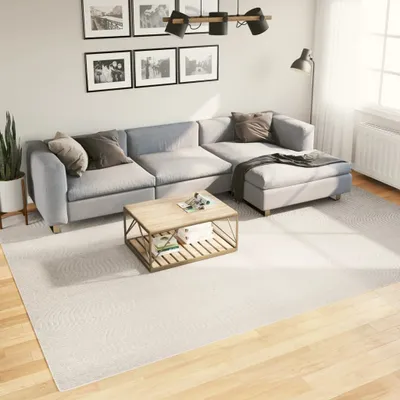 Produktbild von "2026 Promotion" Moderne Teppich IZA Kurzflor Skandinavischer Look Creme 240x340 cm - Designerteppiche CC22776