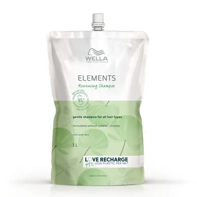 Produktbild von Wella Professionals Elements Renewing Shampoo 1000 ml - Nachfüllpack