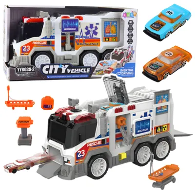 Obrázek produktu pro Ambulance City Ambulance Zdravotnické vozidlo Drive Lights