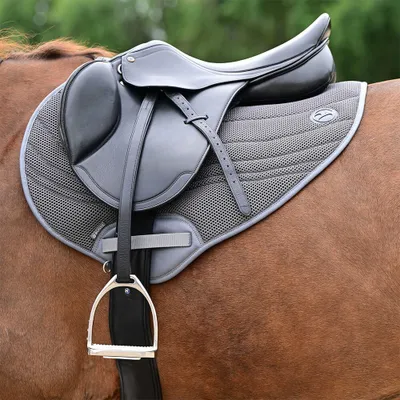 Produktbild von Busse Schabracke 3D Air Effect, Farbe:grau, Größe:Springen