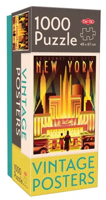 Image de Tactic Vintage New York 1000 pcs, 1000 szt., Miast, 9 lat(a)
