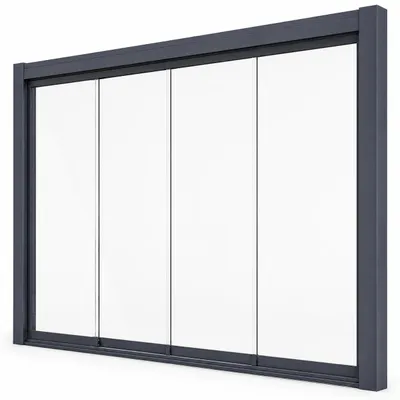 Produktbild von Glasschiebetüren für Terrassenüberdachung 178 x 202,5 cm