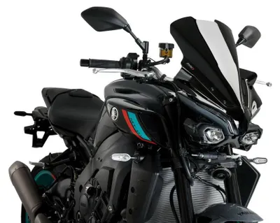 Produktbild von PUIG 21362N New Generation Touring passend fuer YAMAHA MT-10 Schwarz