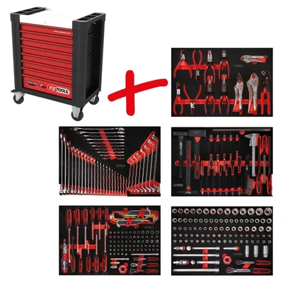 Produktbild von KS Tools Performanceplus Werkstattwagen-Satz P10