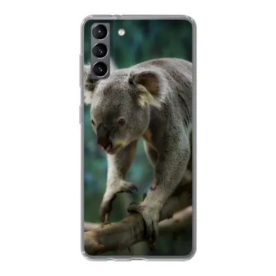 Produktbild von MuchoWow® Handyhülle Schutzhülle Hülle für Samsung Galaxy S21 Plus Koala - Baum - Klettern - Kinder - Jungen - Mädchen Silikon Softcase Handy Hülle - Handy-Tasche
