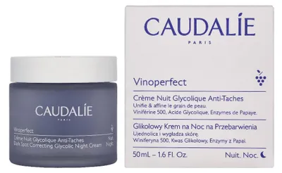 Produktbild von Caudalie Vinoperfect Glykolsäure-Nachtcreme gegen Pigmentflecken 50ml