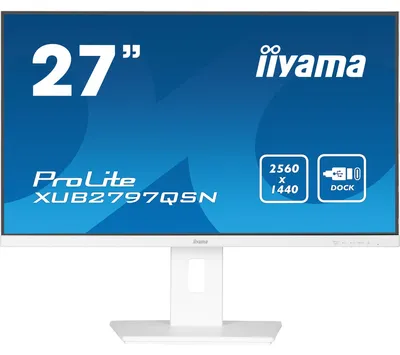 Obrázok produktu pre Iiyama 68.5Cm (27")   Xub2797Qsn-W2 16:9  Hdmi+Dp+Usb-C
