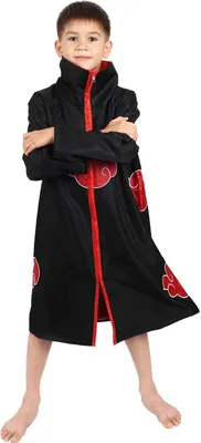 Obrázok produktu pre Kabát Akatsuki pre deti | Itachi cosplay kostým | veľkosť: 150