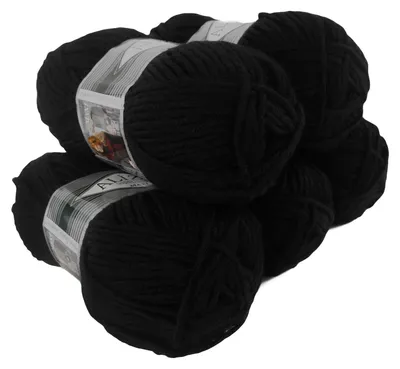 Produktbild von 500g Strickgarn Strickwolle Alize Superlana Maxi 25% Wolle, Farbwahl