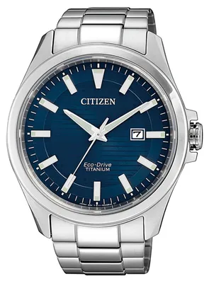 Produktbild von Citizen BM7470-84L Eco-Drive Uhr Herrenuhr Titan Datum Silber