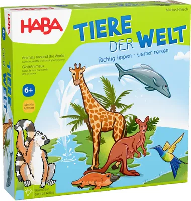 Produktbild von HABA Tiere der Welt, Brettspiel, 6 Jahr(e), 20 min