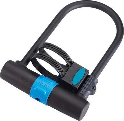 Produktbild von BBB Cycling BBB Schloss U-vault 250mmx170mm schwarz - robustes U-Bügelschloss...