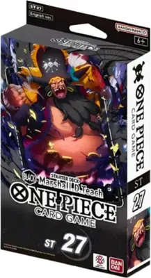 Image de One Piece - ST27 (Noir) Marshall D Teach - Starter Deck