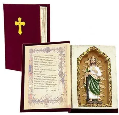 Harzfigur St. Judas, 17 cm, Kunstharz