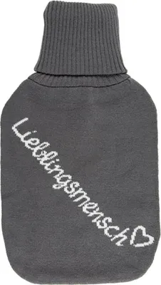 Produktbild von Cremefarbene Wärmflasche, Lieblingsmensch