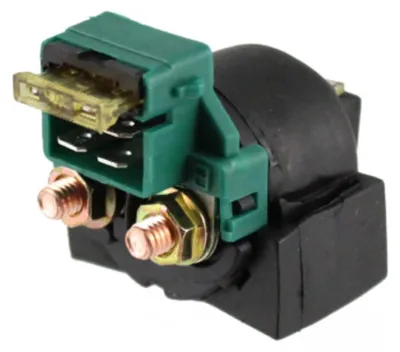 Productafbeelding van Startrelais Motor - Starter Relais - Motor Starten - Hoog Rendement - Compact Formaat - Zwart
