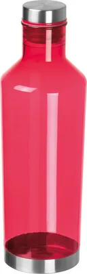 Produktbild von Transparente Trinkflasche aus Tritan / 800ml / Farbe: rot