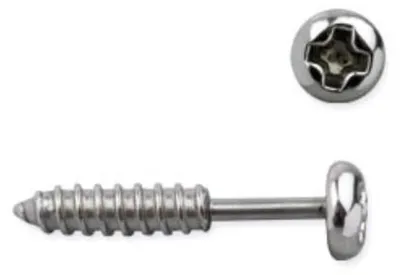 Produktbild von Ohrstecker Schraube: Edelstahl Fake Ohrringe von etNox