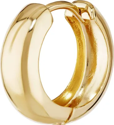 Produktbild von Einzel 375 Gelb Gold Klappcreolen Ohrringen 15 X 5,1mm Hochglanzpoliert Rund 4905