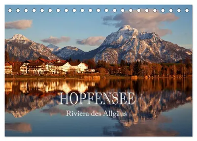 Produktbild von Hopfensee - Riviera des Allgäus (Tischkalender 2027 DIN A5 quer), CALVENDO Monatskalender