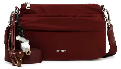 Produktbild von SURI FREY Umhängetasche Handtasche Sandey Crossover Bag Wine dunkelrot