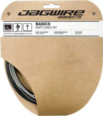 Produktbild von Jagwire Schaltzugset Basics Shift Sram-Shimano Schwarz