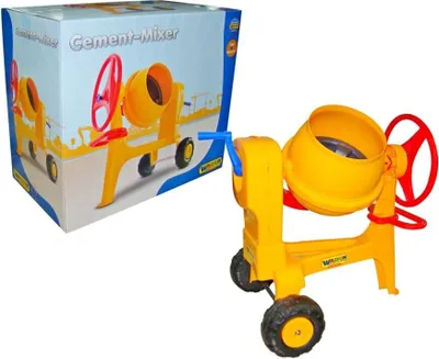 Productafbeelding van Polisje Wader speelgoed-cementmixer, 70x49,5x65,5 cm, oranje, artikelnummer 1450529