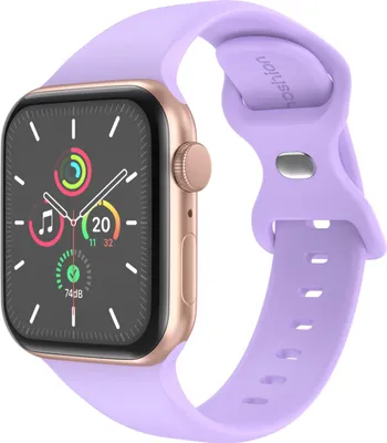 Image de Bracelet imoshion en silicone⁺ pour Apple Watch | 38/40/41/42 mm - Taille S/M - Lilas