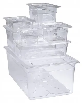 Produktbild von Forgast GN 1/4 Polycarbonat Behälter 15 cm FG06745