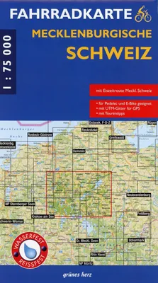 Produktbild von Fahrradkarte Mecklenburgische Schweiz 1:75 000