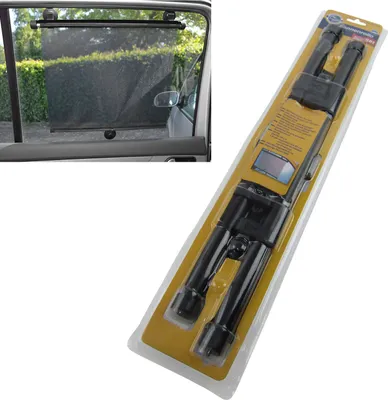 Immagine prodotto di 2x sole rullo tenda protezione sole protezione calore set di 2 per la finestra laterale