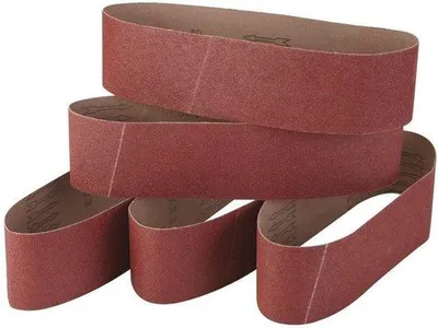 Produktbild von Famanu Schleifbänder 100 mm x 915 mm, 60/80/120/240/320 Körnung - Set von 5