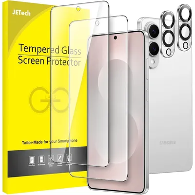 Produktbild von Schutzfolie für Samsung Galaxy S25 Edge mit Kameraschutz, Gehärtetes Glas, 2 Stück